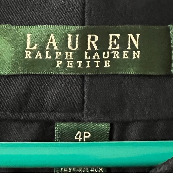 Lauren Ralph Lauren Skirt size 2 Gold Zipper/ Logo LRL pencil straight workwear - Picture 6 of 12
